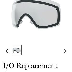 SMITH Clear Replacement Lens for Ski Goggles